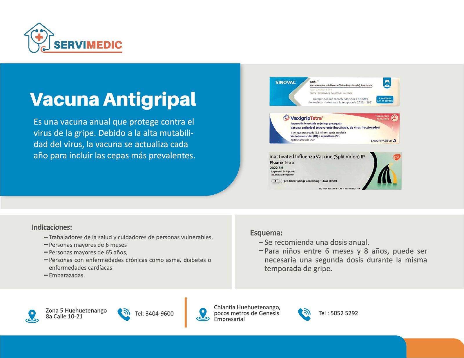 Página 10 del Catálogo de Vacunas